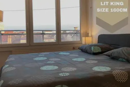 Le Carnot, Lit King Size, Proche Hyper Centre Apartment Riorges
